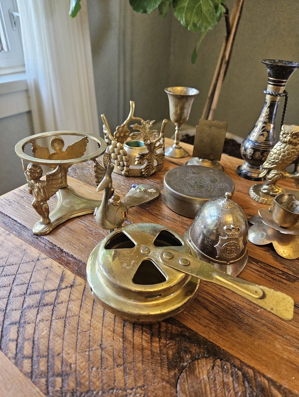 Vintage Assorted Brass Lot (12 pieces)